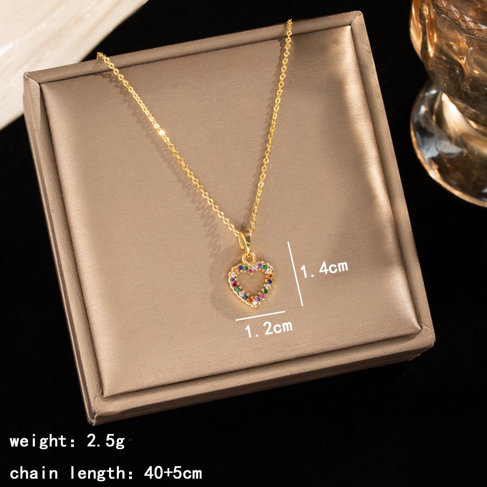 Light Luxury Zircon Full Diamond Choker Necklace Titanium Steel Versatile Minimalist Accessories for Women