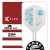 Target Japan Zenith Flight 6 Tung Peacock Pack of Darts Accessories K-Flex Shape/No. (Shape) K-Flex Suk, Design, 3, (K-Flex Zenith) (33mm)