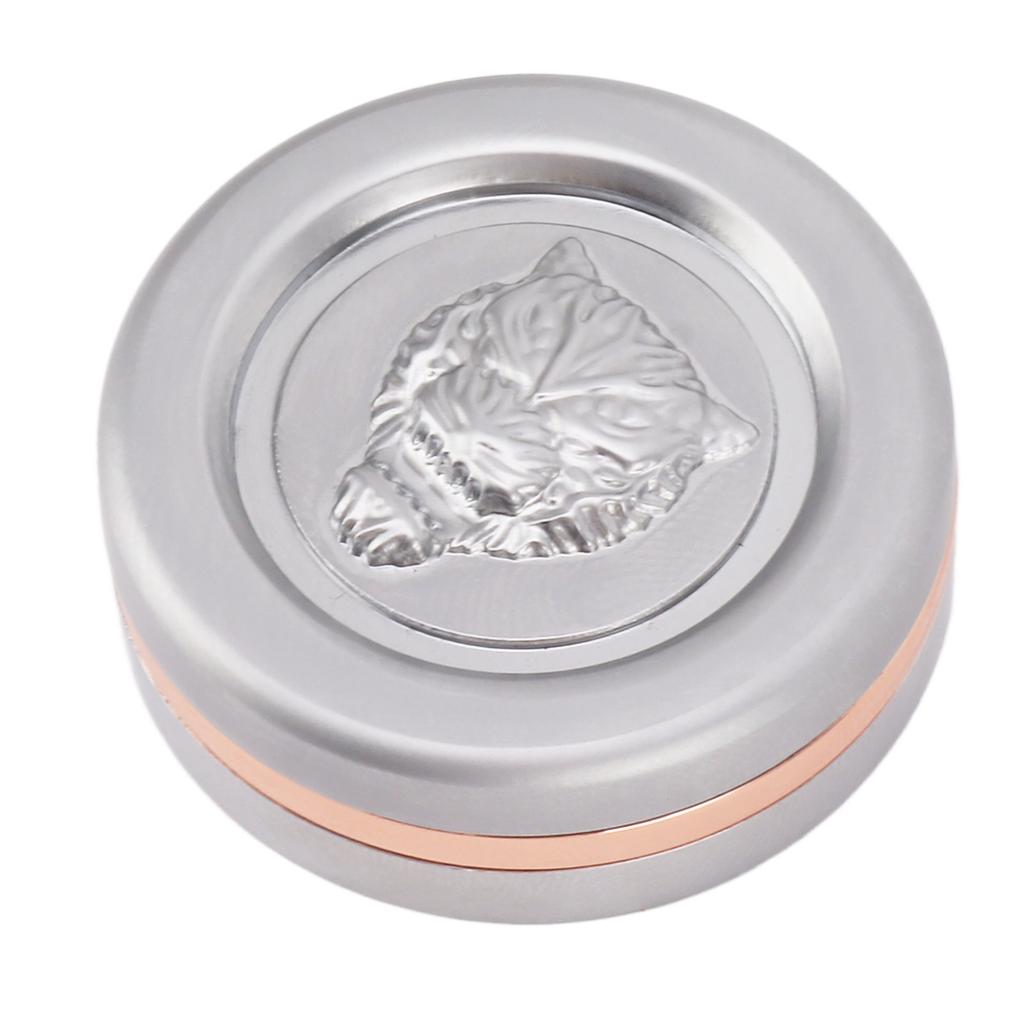 3 Layers Push Slider Coin Toy Metal Round Shaped Magnetic Anxiety Relief Slider Games with Storage