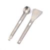 Titanium Camping Cooking Utensils Composable Outdoor Cooking Serving Tongs  Outdoor Cooking