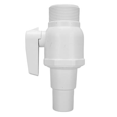 1,5 1,25 palce dvoucestný kulový ventil Náhradní díl pro bazénový filtr Skimmer Maximální tlak 50 psi