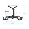 Universal 19mm Rod Clamp Lens Support Mount for DSLR Lens Bracket Support Follow Focusing Camera Cage Accessories