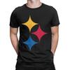 Iconic Pittsburgh Steelers Minimalist Vector Graphic Funny Graphic 100 Cotton Tshirt Hypocycloid Pittsburgh Tees Tops For Unisex