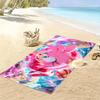 Sonic the Hedgehog Print Beach Towel, Large Soft Quick Dry Towel for Beach Camping Swimming