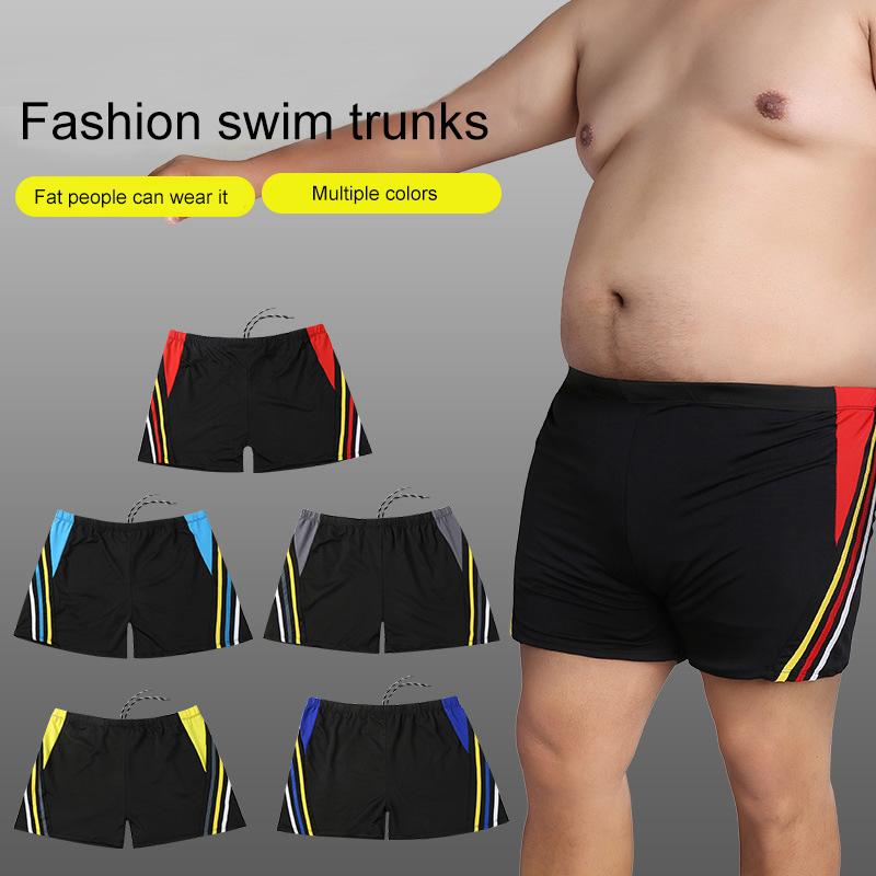 1 Stück Surf-Badeanzug Übergröße Elastische Boxershorts Badehose Sommer Strand Bademode Sporthose Herren