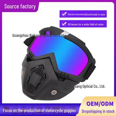 Cross-Border Multi-Sport Goggles: Tactical, Off-Road, Ski, & Motorcycle Helmet-Compatible