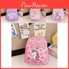 Adorable Nylon Unicorn Print Kids Backpack For School With Cute Cartoon Design In Pink And Blue