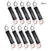 18650 Battery Case Holder With Wire Bundle,10Pcs Diy Battery Storage Boxes, 18650 1 Bay Cell Battery Holder, 1 Slots 10Pcs