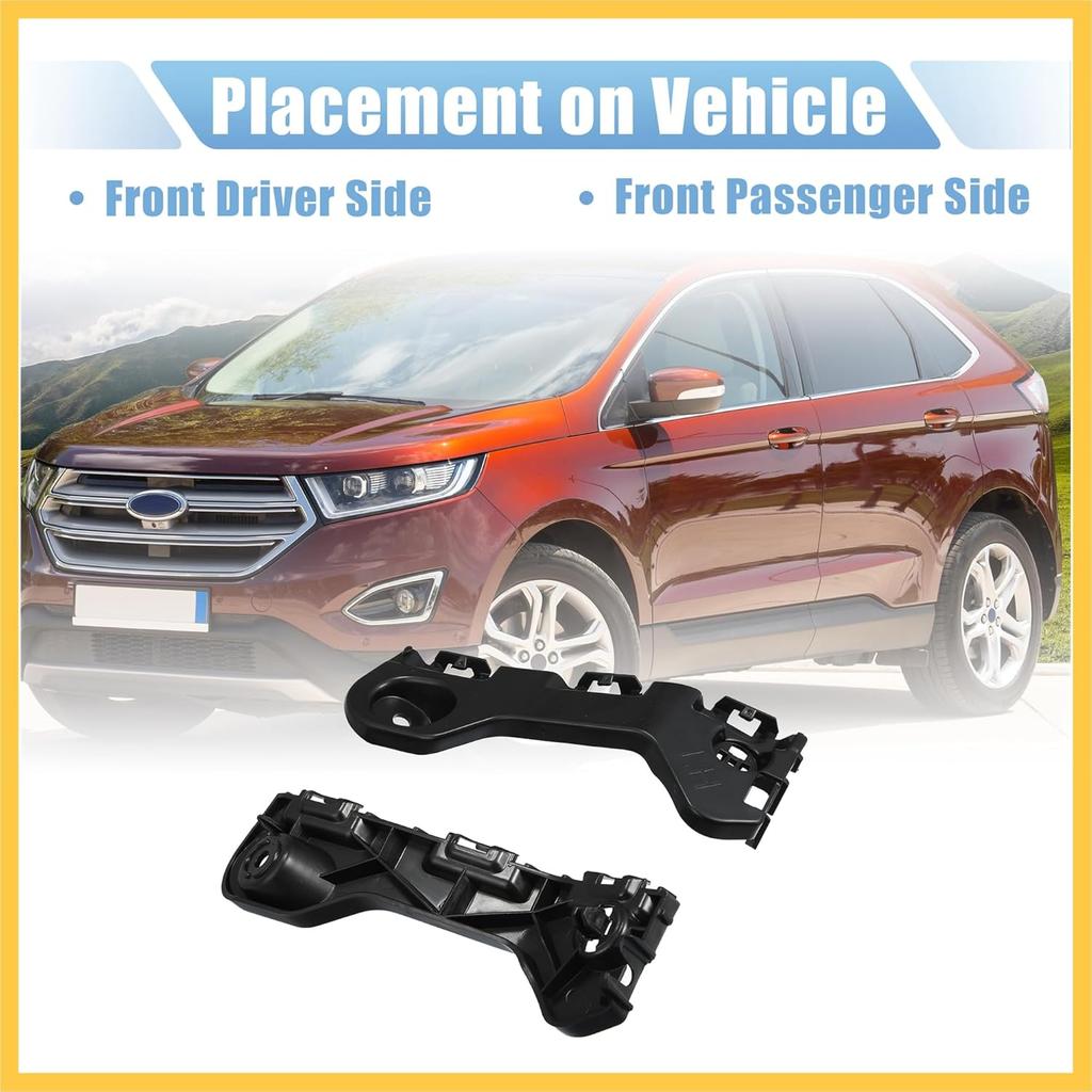 1 Paar Frontstoßstangen-Halterung für Ford Edge 2011-2014 für Lincoln MKX 2012-2015 BT4Z17C947A BT4Z17C947B Linke und Rechte Seite Auto