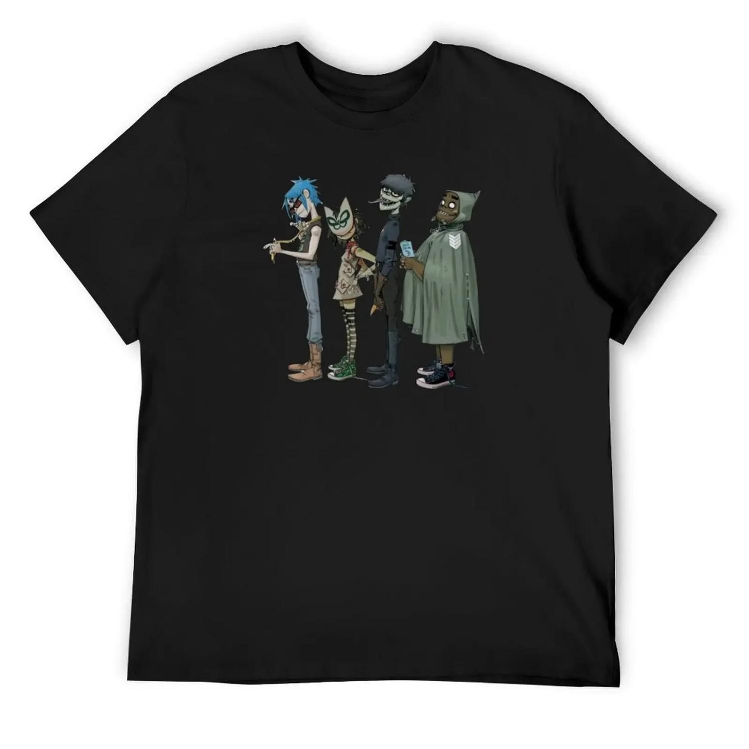 

Copy of Copy of Copy of gorillaz T-Shirt tops sublime graphic t shirts Funny t-shirts mens designer clothes XXXXXL чорний