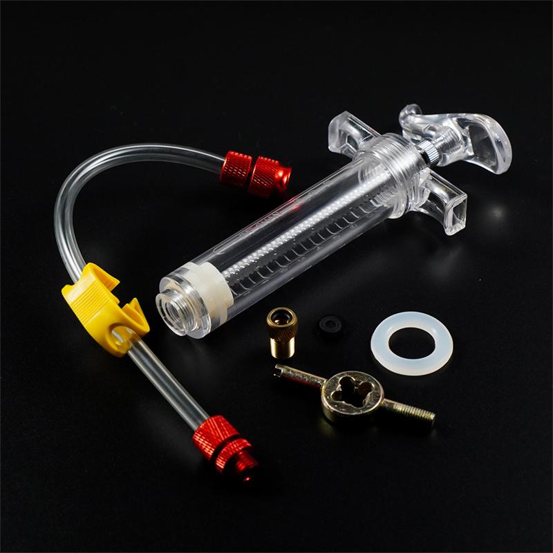 

Bicycle Tubeless Sealant Syringe - MTB/Road Bike Tire Fluid Injection Tool Red 20ml