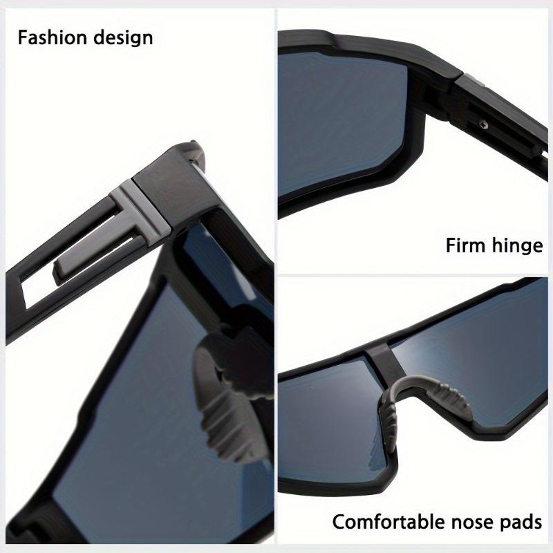 2pcs Outdoor Sports Sunglasses Cool Cycling Sunglasses Windproof Glasses