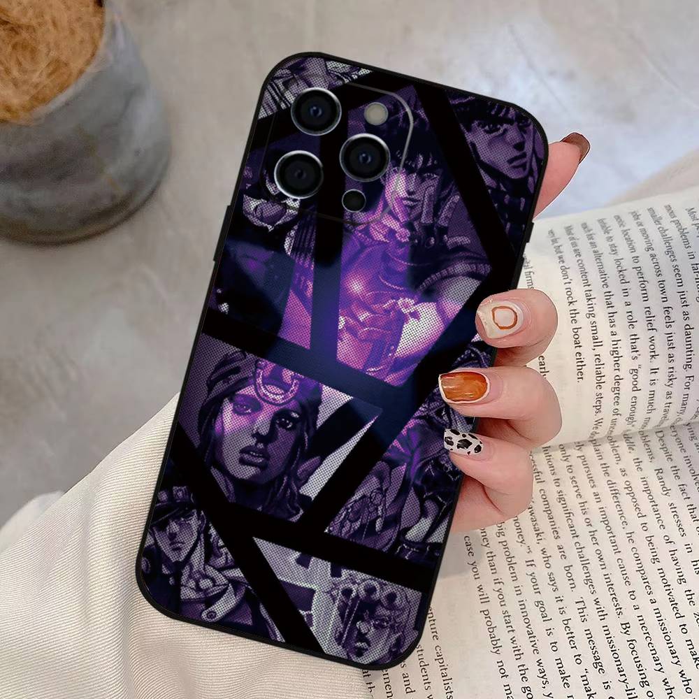 JoJo's Bizarre Adventure Custodia per Telefono Silicone Morbido Per IPhone 17 16 15 14 13 12 11 X XR Plus Pro Max Plus