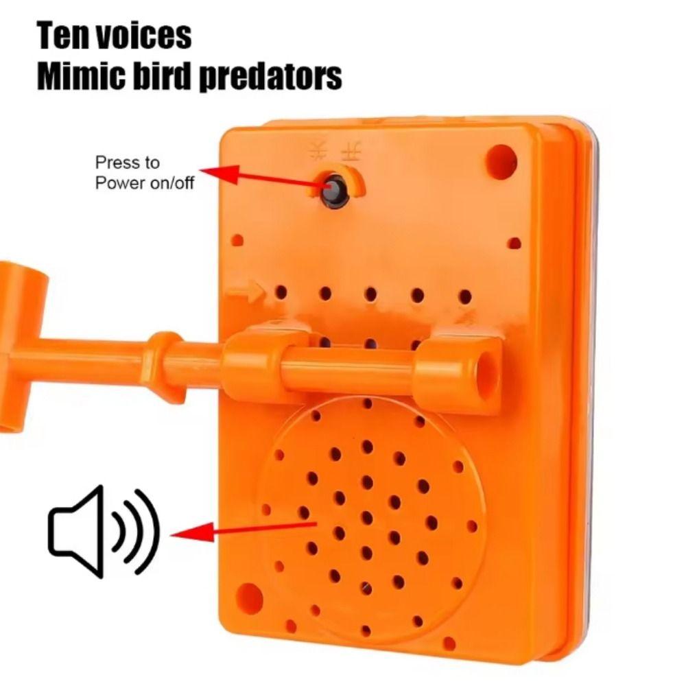 Reflective Flash Bird Repellent Device 360 Degree Rotating Bird Deterrent Device  Residential