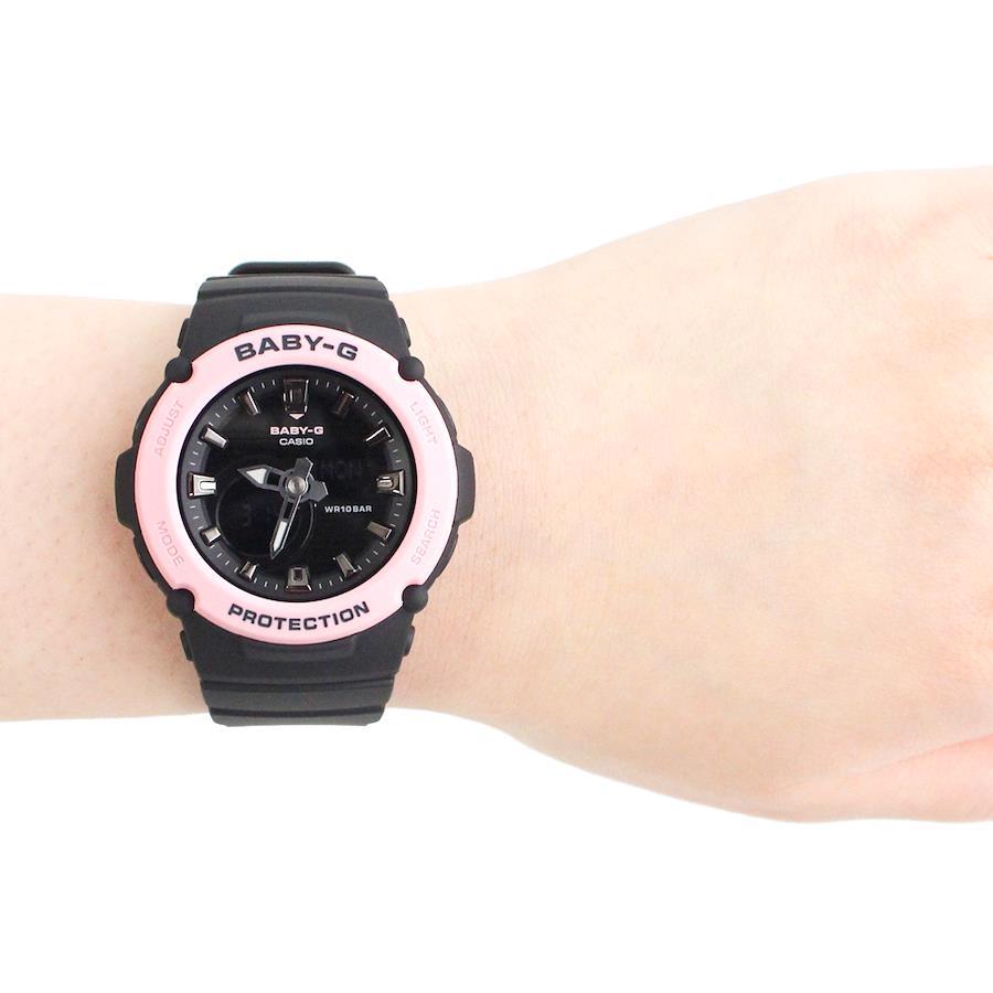 CASIO / Baby-G BabyG BGA-270-1A ( BGA 270 1A BGA-270 BGA270 ) Wrist Watch For Men Black Pink BGA-270YOSUKI JAPAN