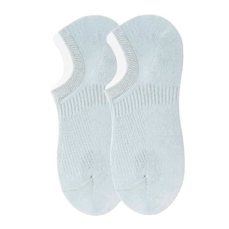 Damen Sommer Dünne Baumwolle Unsichtbare Mesh Atmungsaktive Fersen Socken