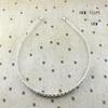 Chic Lady Hair Band Head Piece Metal Headband Hair Accessories Shine Silver Color Jewelry