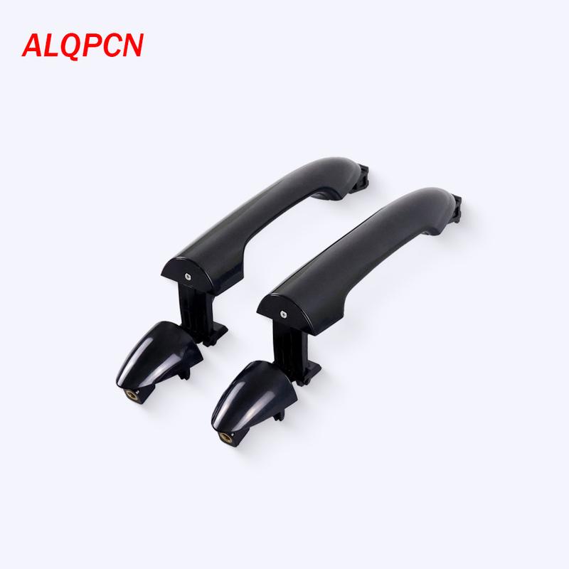 For Front Door Rear Door Outer Handle for Kia Picanto 2018-2022 Black
