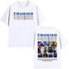 Rapper Trueno Album Tour Merch Tshirt Cotton Short Sleeve Tee Shirt Unisex Women Clothing Streetwear Fashion Loose Tshirts Unisex