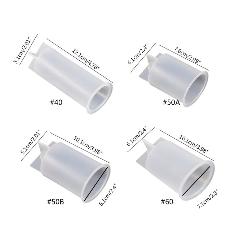 Zylinder Kerze Silikonform für Kerzenherstellung, Säulen Aromatherapie Kerze Harzform Epoxidharz Gussform für Seife