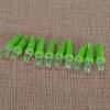 10Pcs Green Car Interior 12V 1W T5 W2x4.6d Wedge Dash Dashboard Panel Light Gauge Reading Led Lamp Bulb