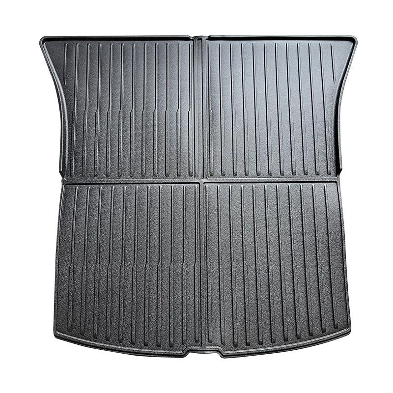 25-Year Tesla Model 3/Y Front & Rear Trunk Mats - Waterproof TPE Upper & Lower Compartment Liners