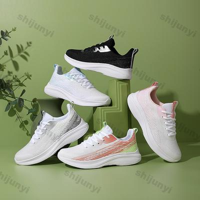 Laufschuhe für Paare Sommer Netz Atmungsaktiv Rutschfest Herren Sneaker Leicht Bequem Mode Damen Vulkanisierte Schuhe