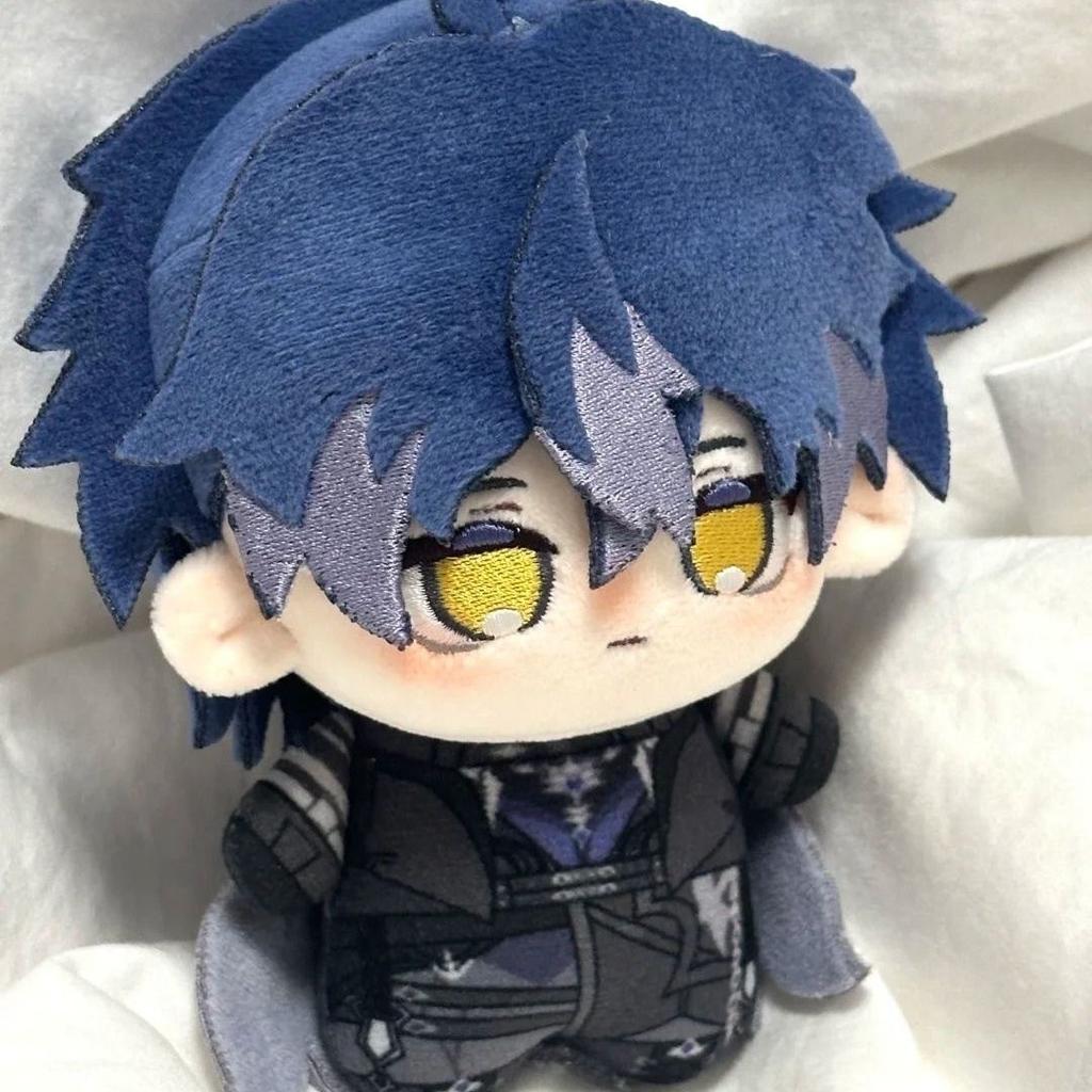 10cm Anime Venti Cosplay Plush Stuffed Body Doll Backpack Ornaments Pendant Christmas Gifts