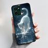 Custodia Per Nokia HMD Pulse Pro / HMD Pulse / HMD Pulse+ Custodia Estetica Gatto Carino Astronauta Nero Opaco Morbido TPU Cover Antiurto