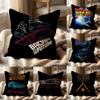 B-Back To The F-Future Cushion Cover Multi-Scene Pillow Cover for Home & Car - Reversible, Soft & Durable for Daily Use