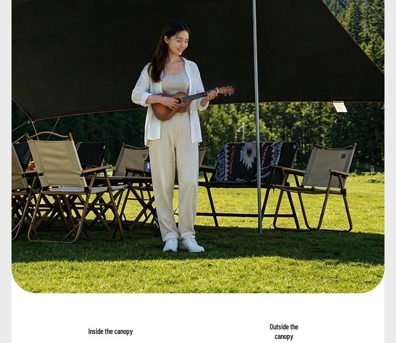 Portable UV Protection Waterproof Camping Canopy Sunshade Tent