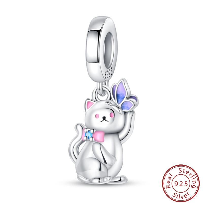 

Simple Animal Series Metal Dinosaur Elk Rabbit Trendy Charms Beads 3Mm Make your own Fine Accessory Making Elegant Fashion Beautiful Lovely Exquisite