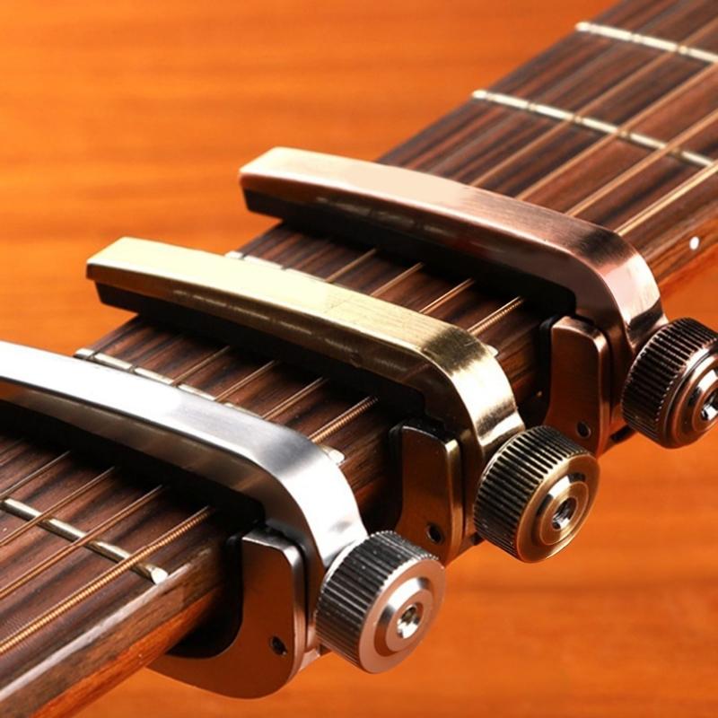 Adjustable Guitar Capo With Strong Clamping Force and Multicolor Option Designs For Musicians Stable And Clear Sound