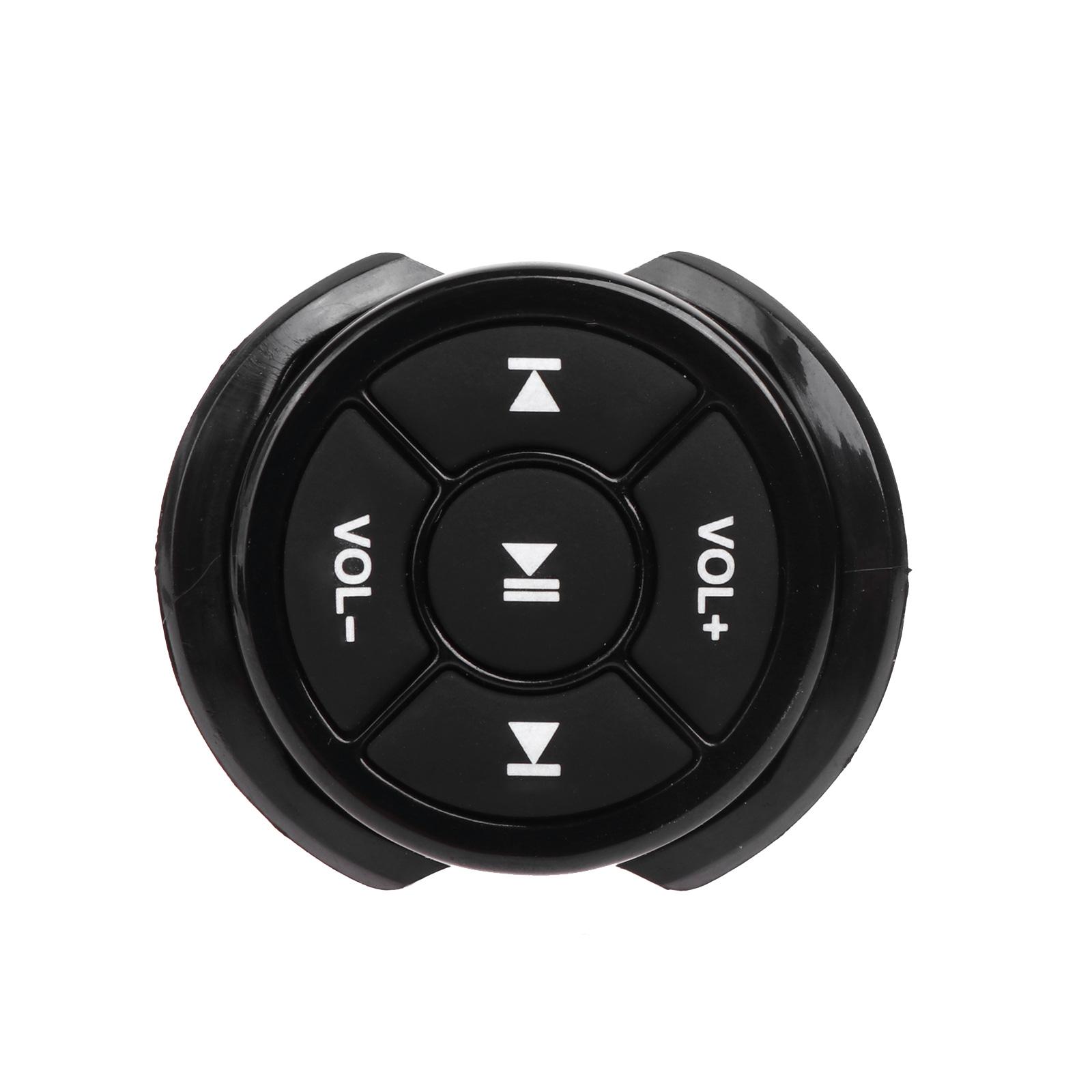 

5-key Wireless Car Steering Wheel Control Button for Smart Remote BLE5.0 for Radio GPS Multimedia Bicycle Motorcycle Pho 1 чёрный