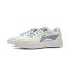 New LiNing Acer Truncatum Cushioning, Slip Resistant, And Abrasion Resistant Low Top Skateboard Shoes Women's White Blue AGCU516-4
