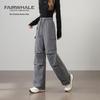 Mark Fairwhale Unisex Straight-Leg Down Cargo Pants