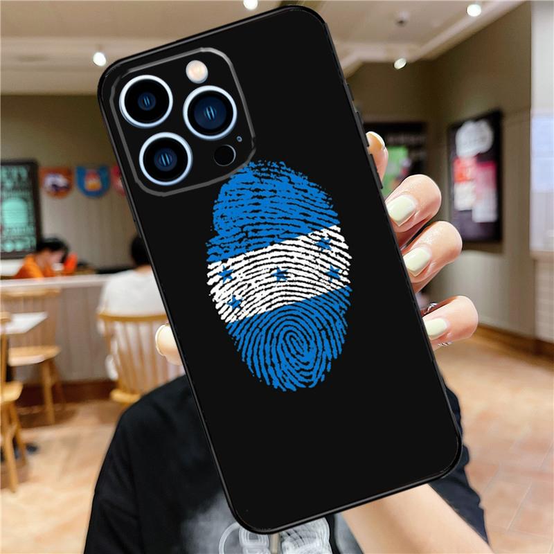Honduras Flag Case For iPhone 17 Pro Max 16 15 14 11 12 13 Mini Plus 16e 17 Air Bumper Cover Accessories