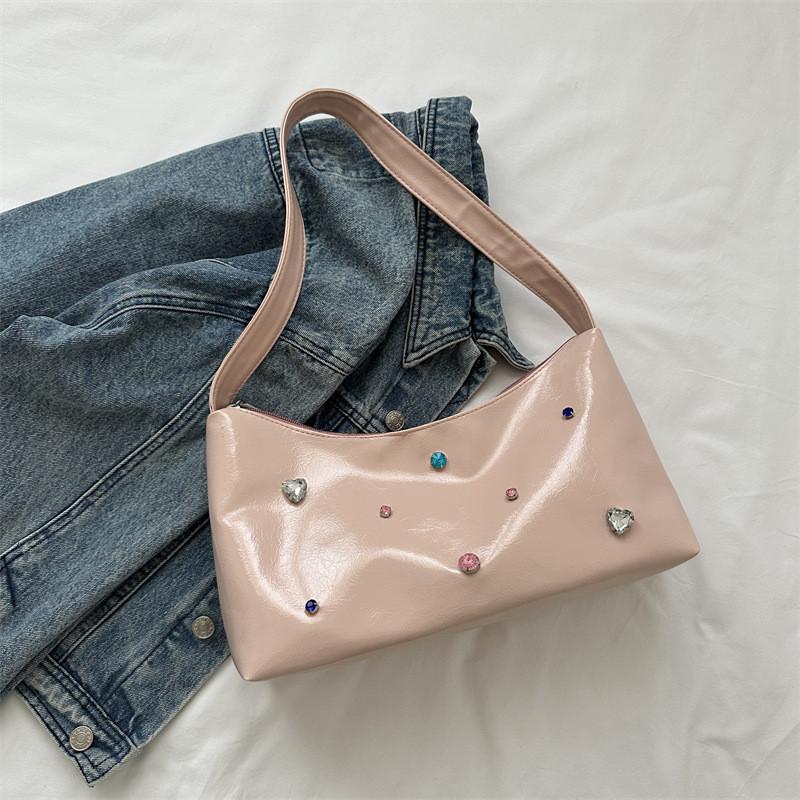 Stylish Commuter Tote Bag For Women 2023 Trendy Pu Leather Shoulder Bag