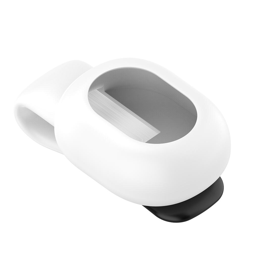 Silicone Protective Case for Running Dynamics Pod RDP Steel Clip White