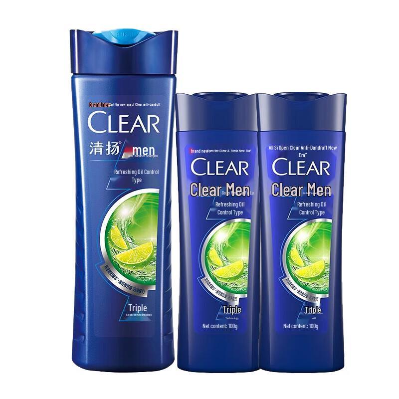 CLEAR Men s Anti-Dandruff Refreshing Oil Control Shampoo Travel Pack