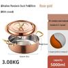 ZISIZ 3-Ply Stainless Steel Split Hot Pot