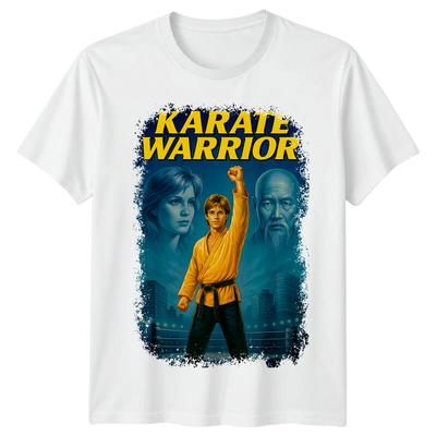 Karate Warrior (1987) Movie Poster Inspired Unisex T-Shirt Retro 80s Tee