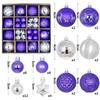 44Pcs 3/6CM Merry Christmas Decoration Ball Christmas Tree Topper Pendant for Home Decor New Year 2026 Navidad Gifts Supplies