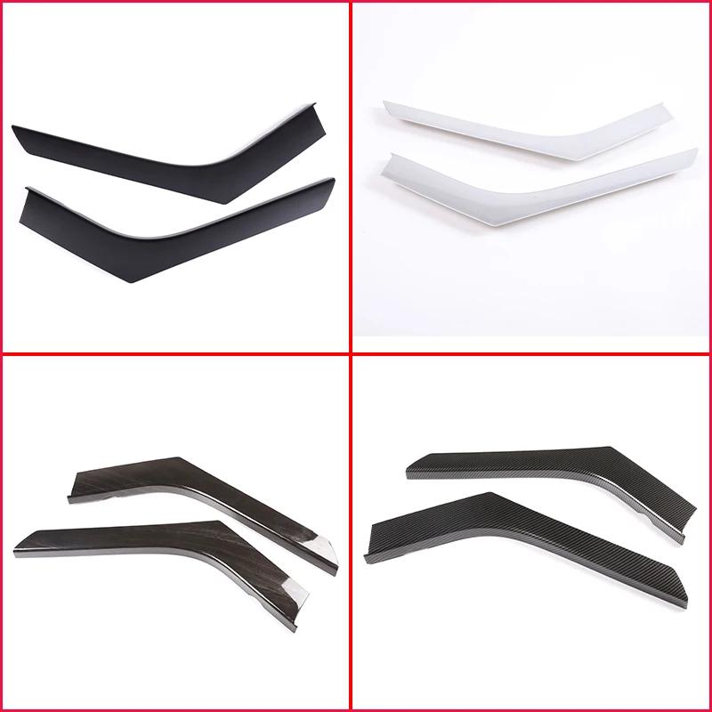 For Land Rover Range Rover Evoque 12-18 Car Center Console Decoration Strips Trim ABS Center Control Side Protection Accessories