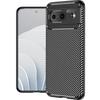 Google Pixel 8 Case, Carbon Gel, Black