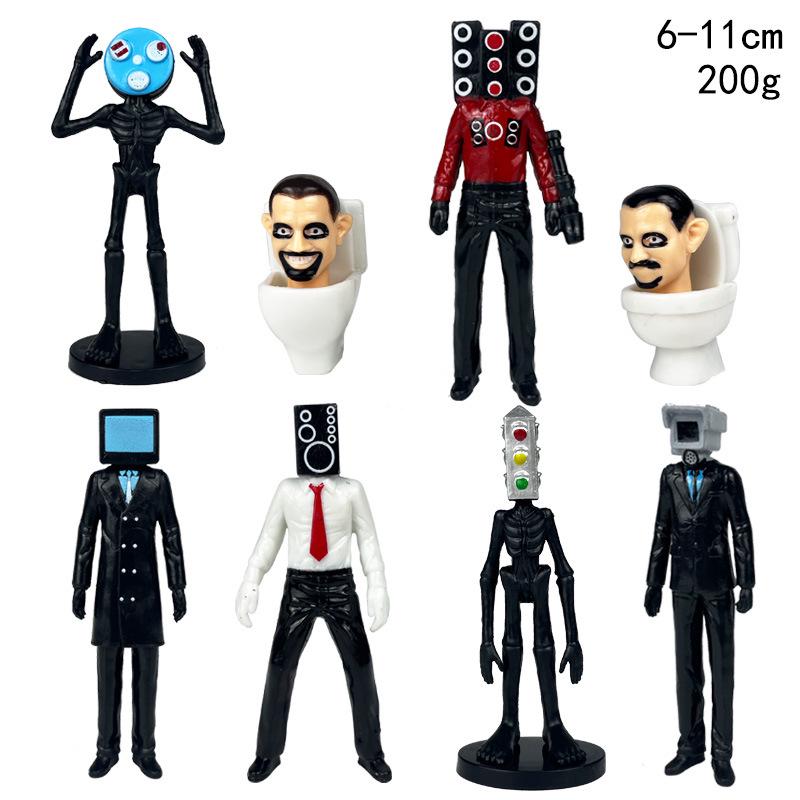 "Cross-Border Toilet Man Vs Monitoring Man: Office Titan Audio/TV/Game Figurine"