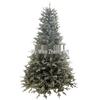 European Style Flocked Christmas Tree with Minimal Snow for Living Room Decor
