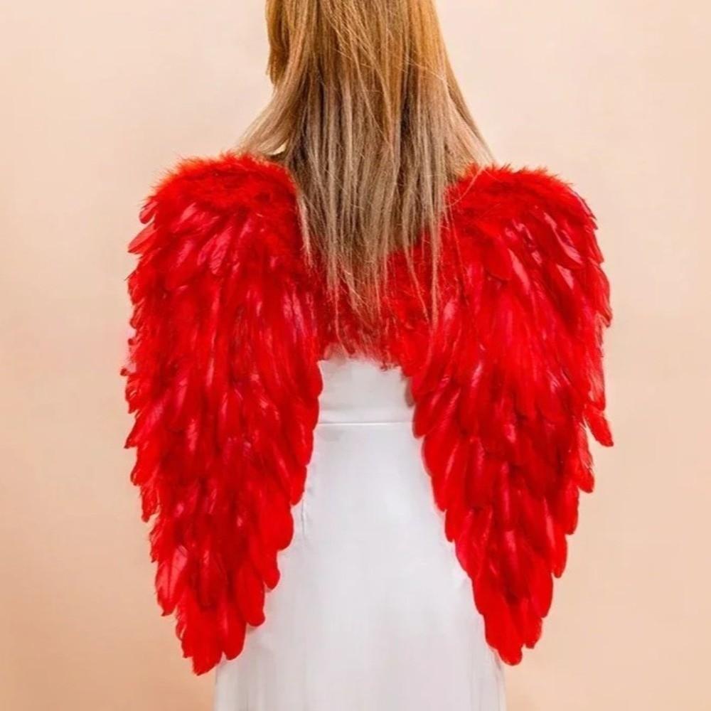 Large Devil Feather Wing Photo Props Halloween Wing Bachelorette Party Accessories