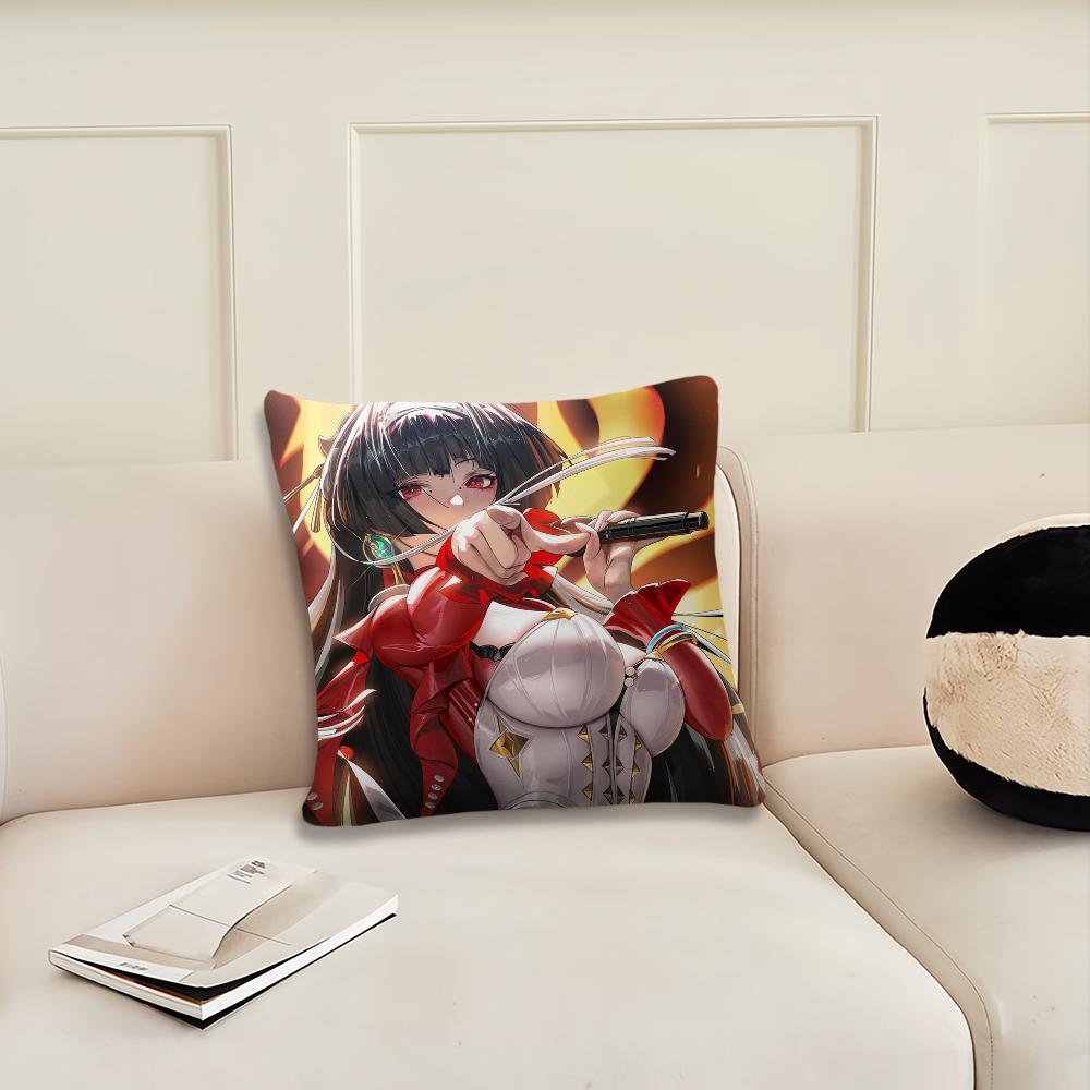 Game Zenless Zone Zero Astra Yao cushion cover Pillow Cover Decoration Room Home Sofa living Office Car Nordic Simplicity