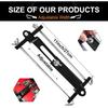 Adjustable Battery Hold Down, Premium Stainless Steel Battery Crossbar With 11 Inches/ 27 Cm J Bolts, Universal Rust-Resistant Battery Tie Down